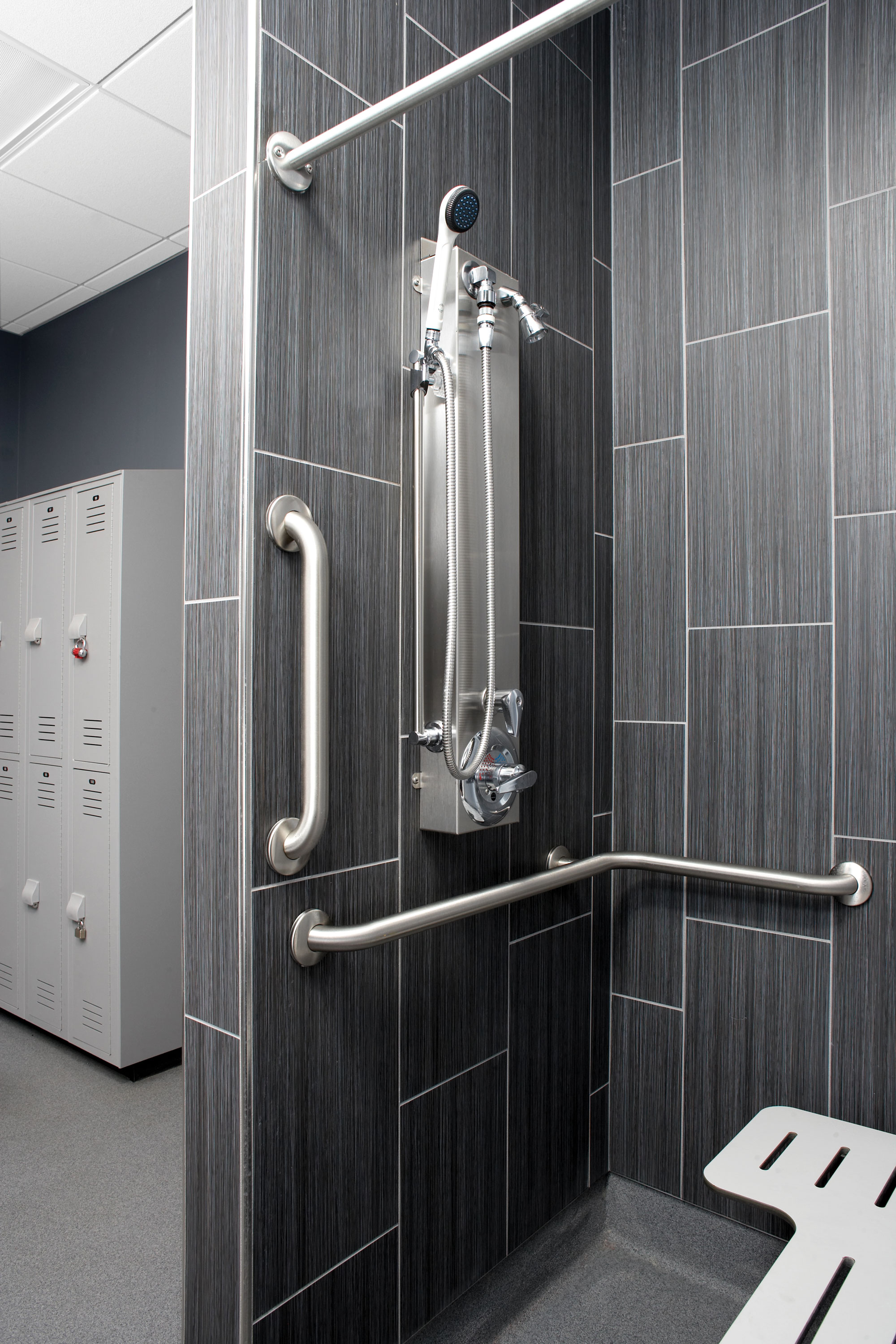 Bradley Locker Room Shower System
