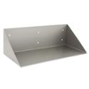 Front-Mounted Stainless Steel Security Bookshelf - Model SA56