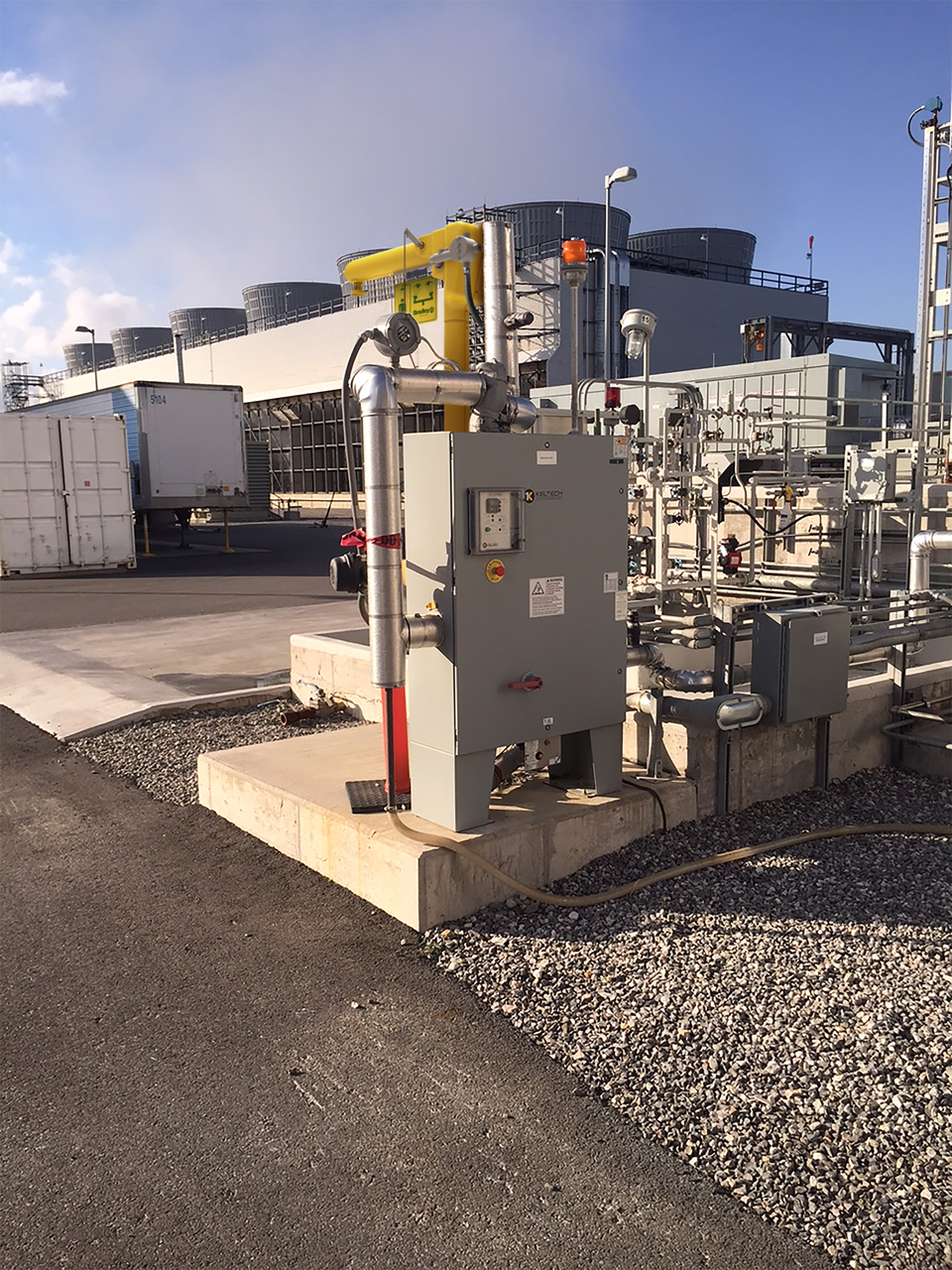Freeze Protected Skid System, Heat Trace