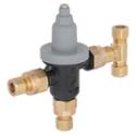 Lead-Free Navigator Thermostatic Mixing Valve with 3/8" Compression Cold Side Bypass - Model S59-4000BY