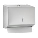 Surface-Mounted Satin Finish Stainless Steel Multi-Fold Towel Dispenser - Model 252