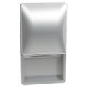 Recessed-Mounted Diplomat Stainless Steel Folded Paper Towel Dispenser - Model 2A00