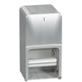 Diplomat Surface-Mounted Stainless Steel Dual Roll Toilet Tissue Dispenser - Model 5A10