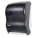 Surface-Mounted Sensor Activated Towel Dispenser with black translucent high-impact cover - Model 2496