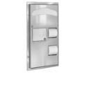 toilet paper and seat cover dispenser model 591