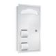 toilet paper and seat cover dispenser model 5911