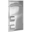 toilet paper and seat cover dispenser model 5921