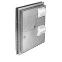 toilet paper dispenser and napkin disposal model 594