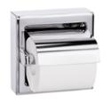 Hinged Hood Single Roll Toilet Tissue Dispenser - Model 5106