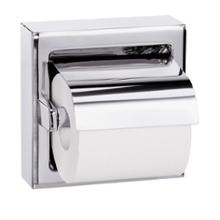 Hinged Hood Single Roll Toilet Tissue Dispenser - Model 5106