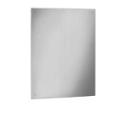 unbreakable frameless stainless steel mirror with architectural bright finish - Model 748