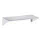 stainless steel shelf with integral end brackets model 756