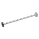 Concealed Mounting Stainless Steel Shower Curtain Rod - Model 9538 (1" O.D.), 9539 (1-1/4" O.D.)