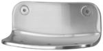 surface mounted satin finish stainless steel soap dish - Model 900
