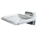 surface mounted Satin Stainless Steel Soap Dish model 9014