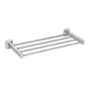 surface mounted stainless steel towel shelf with satin finish - Model 9104