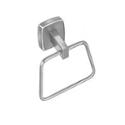 stainless steel towel ring with satin finish model 9334