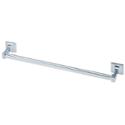 chrome plated die cast round towel bar with polished finish - Model 926