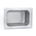 recessed chase mounted stainless steel soap tray model sa16