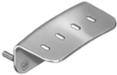front mounted stainless steel toothbrush holder model SA26