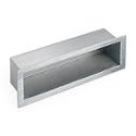 chase mounted recessed stainless steel shelf - Model SA47