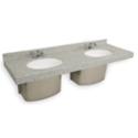 Omnideck with Oval Handwashing Basin - Model LD-3010-SL-TO1