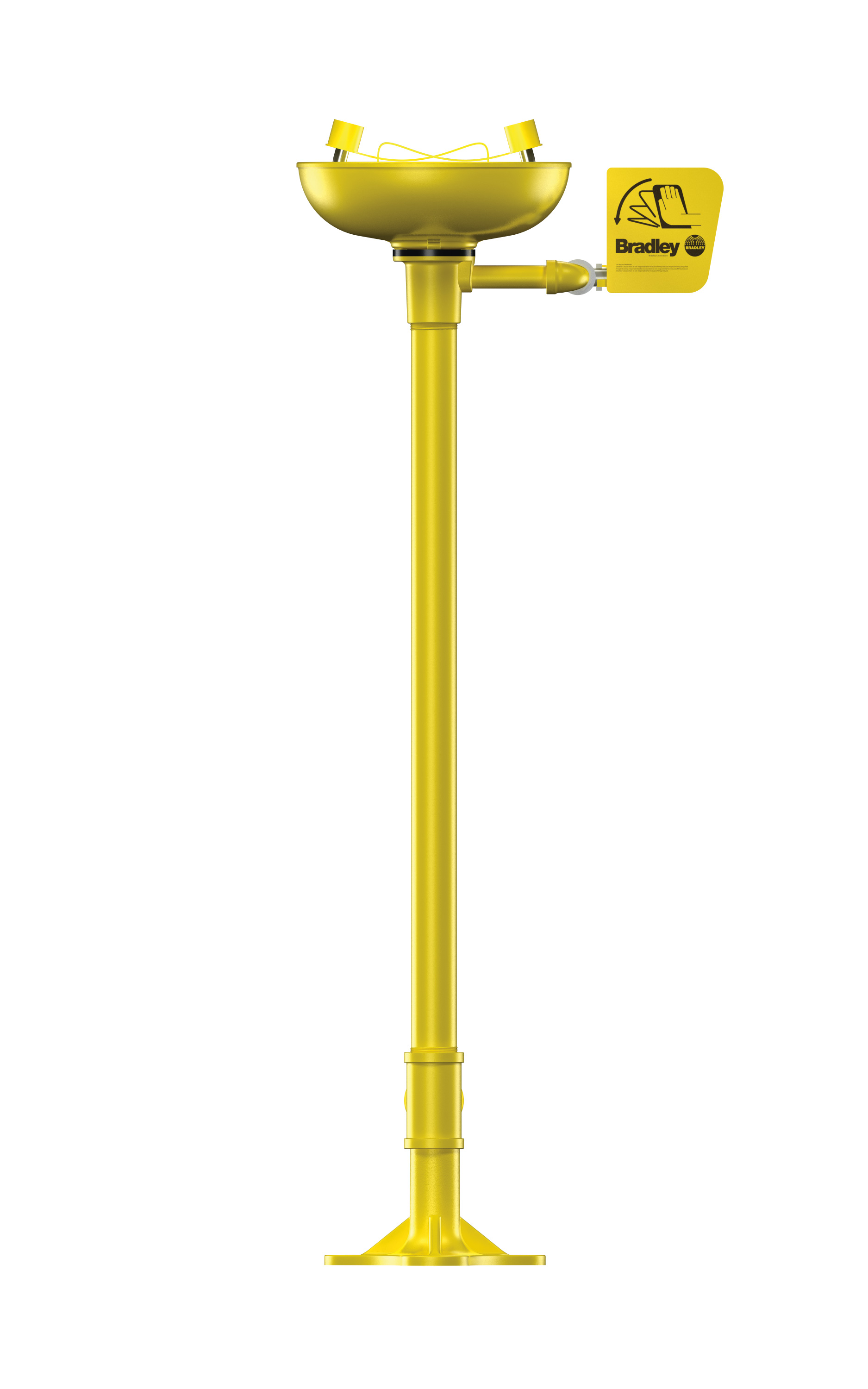 pedestal mounted eyewash - Model S19-210