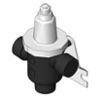 BIM model of a point-of-use  Navigator thermostatic mixing valve - Model S59-4000