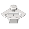 BIM model of a 3-station corner wall mounted stainless steel Sentry washfountain - Model SN2033