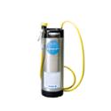 5 gallon pressurized tank with eyewash solution and attached face wash hose - model S19-670