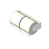 BIM model of a dual roll tension spring controlled spindle-less toilet tissue dispenser - Model 522