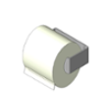 BIM model of a friction control toilet tissue dispenser - Model 5053