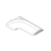 BIM model of an L-shaped antimicrobial plastic fold down shower seat, right hand configuration - Model 9561