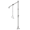 BIM model of a free-standing barrier-free emergency safety drench shower, all stainless steel - Model S19-110BFSS