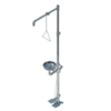BIM model of an all type 316 stainless steel combination drench shower eye/face wash - Model S19-310SS16