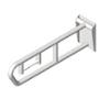 BIM model of a swing up stainless steel grab bar with integral toilet tissue holder - Model 8370-103