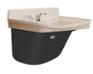 Single station downswing curve Frequency Lavatory System - Model FL-1L