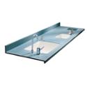 OmniDeck prefabricated classroom sink  - model TCS