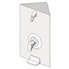 BIM model of a corner mounted individual wall shower with fixed showerhead - Model WS-1K