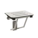 Folding Square Phenolic Shower Seat with Stainless Steel Frame  - Model 9591