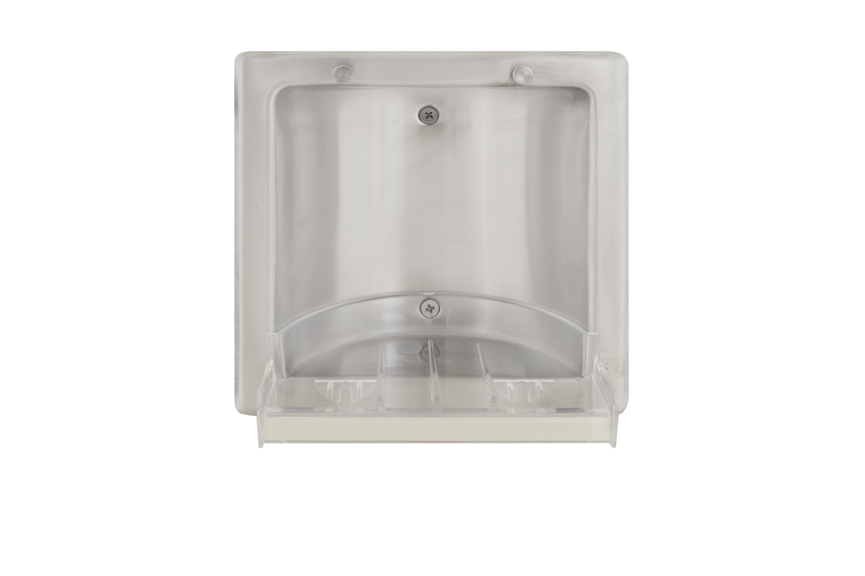 Recessed Stainless Steel Soap Dish - Model 9353