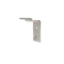 Stainless Steel Clothes Hook left angle - Model 9111
