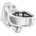 stainless steel toilet with bubble back blowout jet and chase mounting - Models 922-7230 to 920-7233