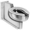 stainless steel security toilet with siphon jet and front mounting - Models 922-7449FM to 922-7450FM