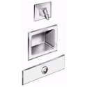 Chase Mounted Three Panel Shower complete with Showerhead, Soap Dish, and Valve - Model SXWS9561