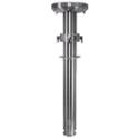6-Person Stainless Steel Preassembled Column Shower with Drain Fitting and Soap Dish - Model COL-6C