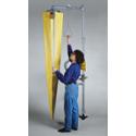 Drench Shower Tester with 84" long chemical-resistant nylon funnel and 6 foot aluminum handle - Model S19-330ST