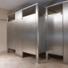 Stainless steel toilet partitions cubicles