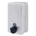 Surface-Mounted Vertical Soap Dispenser with ABS Plastic Valve - Model 6563